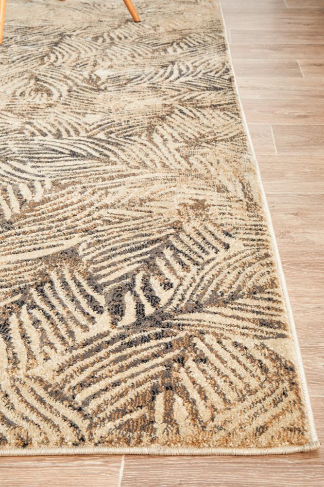 Dreamscape Artistic Nature Modern Charcoal Rug