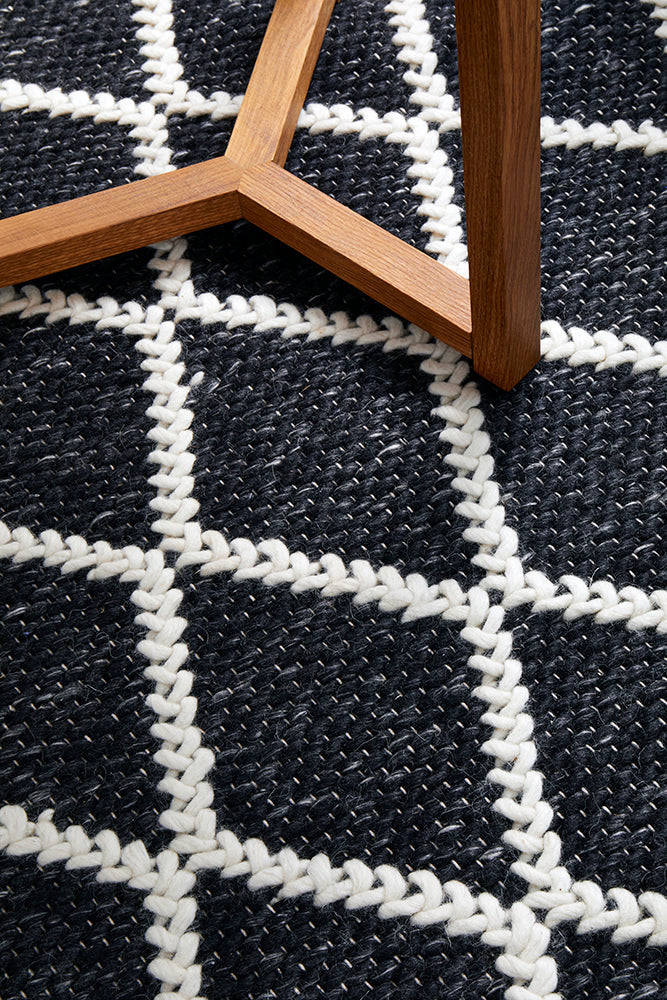 Huxley Black Rug