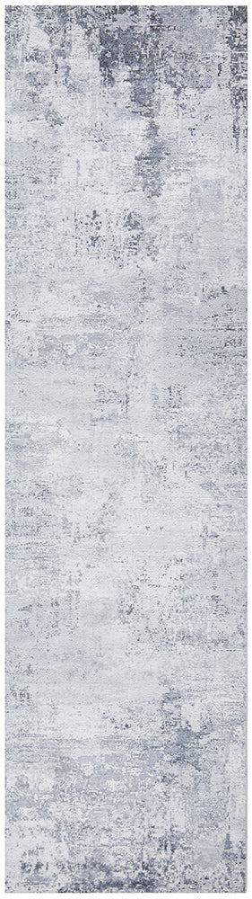 Illusions 156 Silver Runner Rug