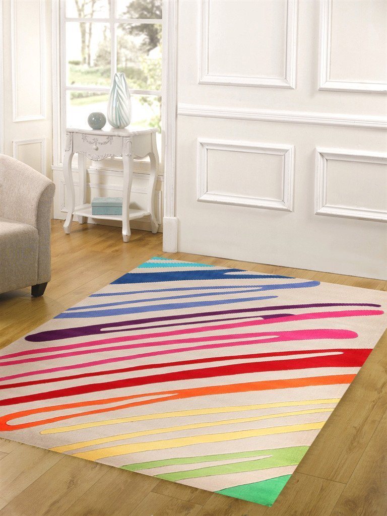 Paint Strokes Multi Rug