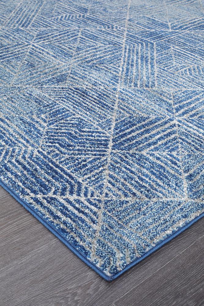 Oasis Kenza Contemporary Navy Rug