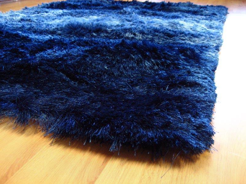 Retro Collection Blue Rug