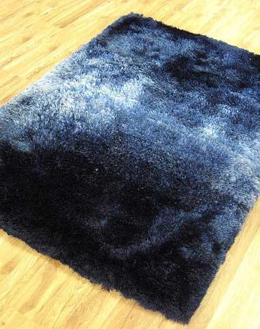 Retro Collection Blue Rug