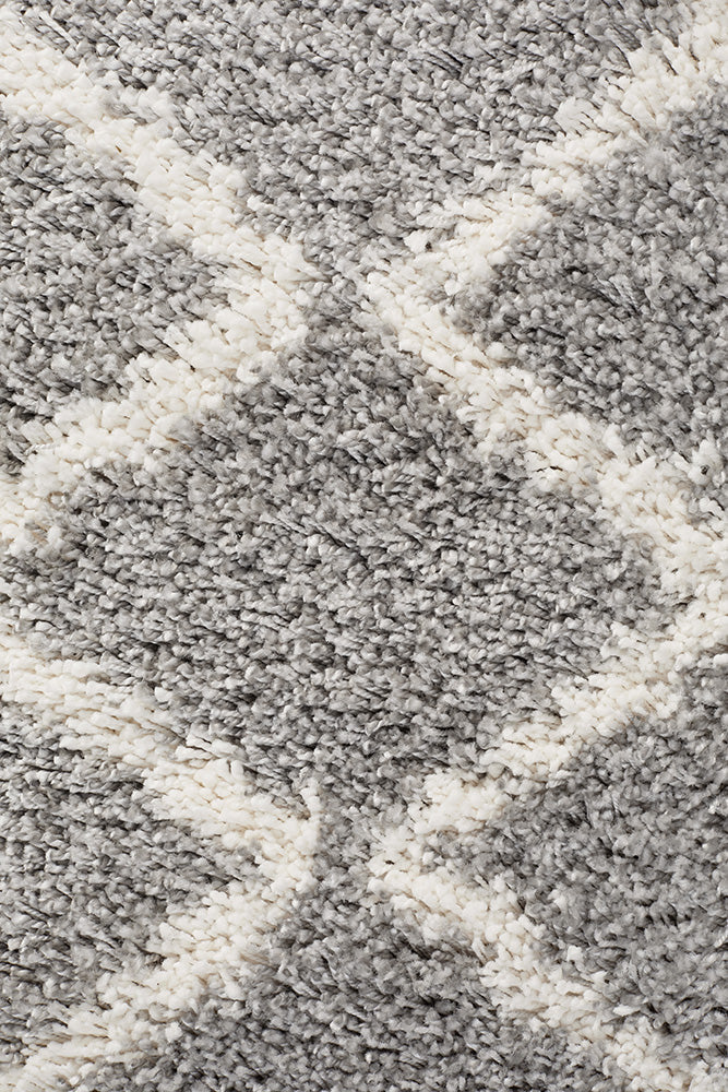 Saffron 11 Silver Runner Rug