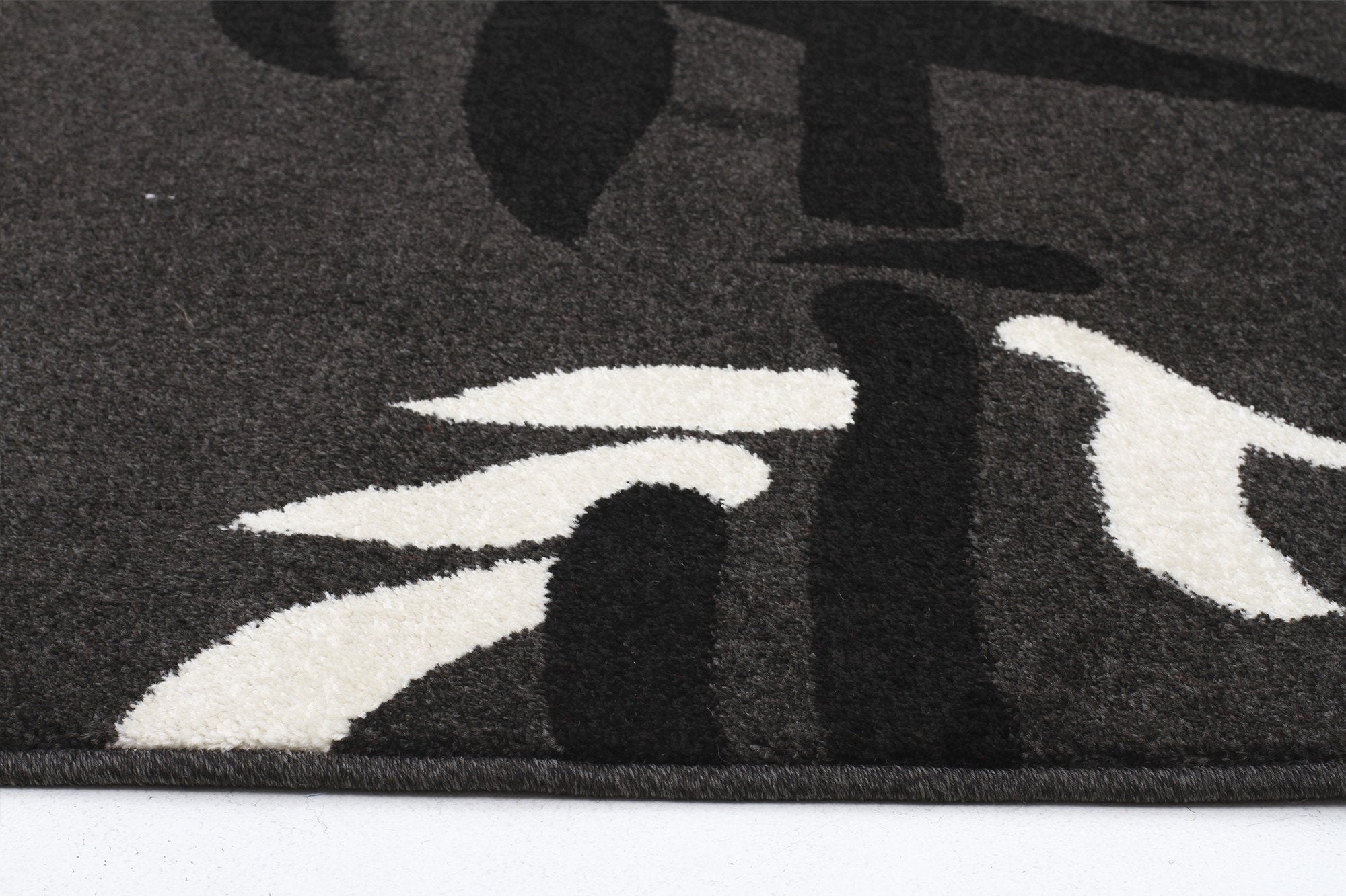 Swift Metro Modern Rug  Charcoal